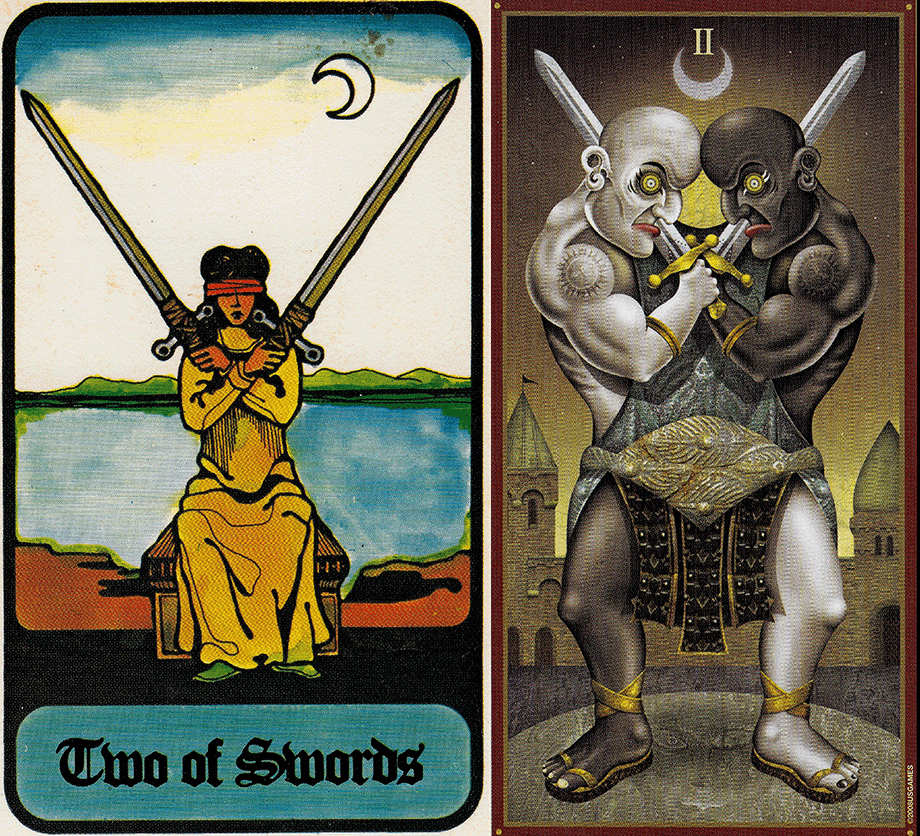 two-tarot-swords