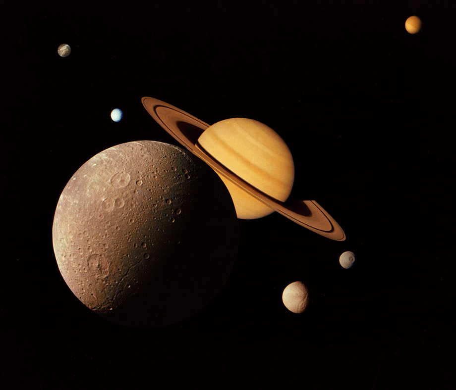 Saturn System Image