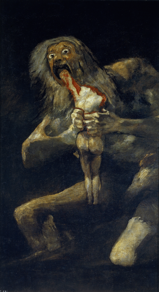 Saturn devouring his son