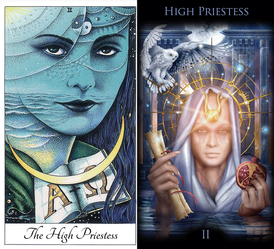 High_Priesetess-Cosmic Tarot