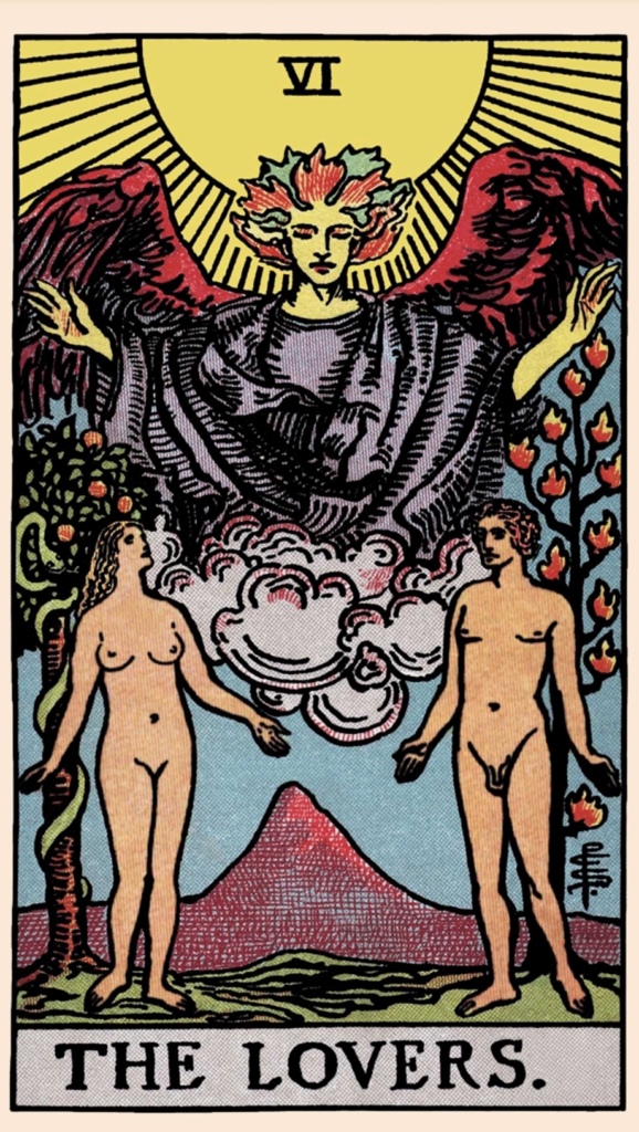 Lovers-RWS-Tarot