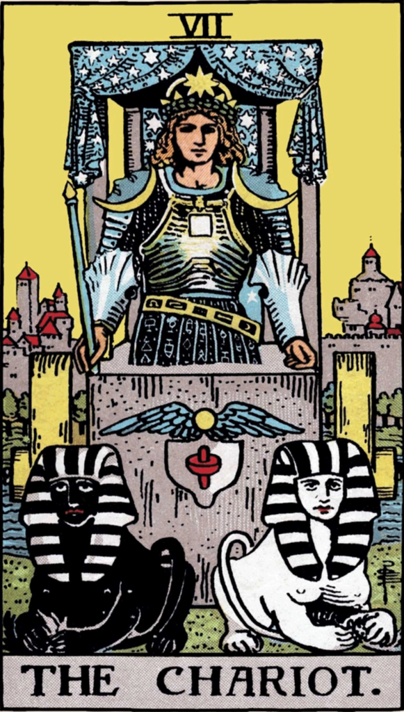 chariot-rws-tarot